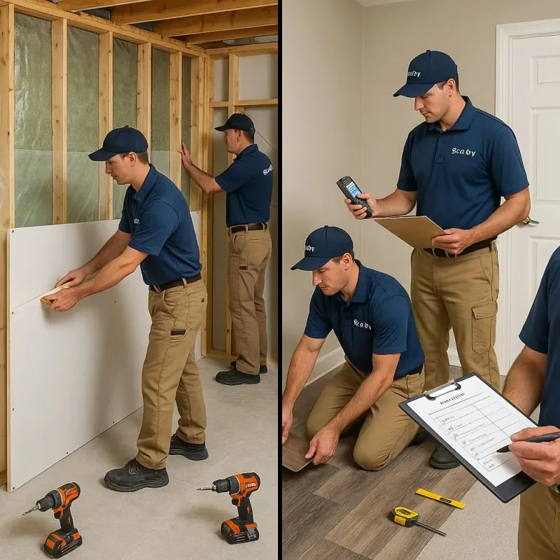 Repairs and Reconstruction process in Lutherville-Timonium, MD